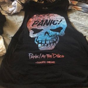 A panic at the disco muscle tee